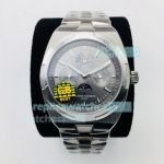GB Replica Vacheron Constantin Overseas Perpetual Calendar SS Grey Dial Watch